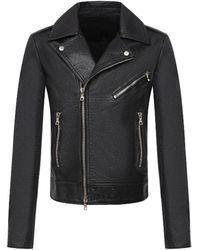 Balmain - Leather Jacket - Lyst