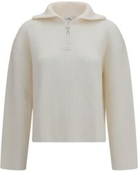 Courreges - Sweater Ribbed Zip - Lyst