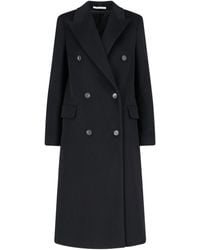Tagliatore - Jole Double-Breasted Midi Coat - Lyst