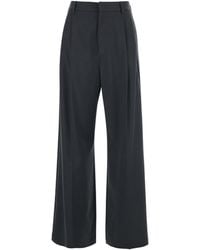 Tela - Niside Trousers With Belt Loops And Pleats On The Front - Lyst