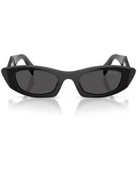 Prada - Prada Pr B16S Prada Symbole 16K08Z Nero Sunglasses - Lyst