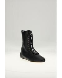 Celine - Lace-Up Boot 05 Upper: Lambskin (Ovis Aries) - Lyst
