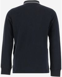 Stone Island - Cotton Polo Shirt With Logo - Lyst