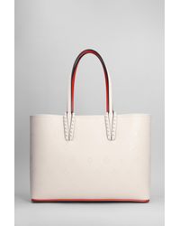 Christian Louboutin - Cabata Small Tote In Leather - Lyst