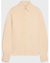 Celine - Chemise En Viscose Et Soie Vanilla Shirt - Lyst