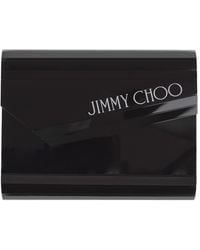 Jimmy Choo - Candy Clutch Bag With Logo - Lyst