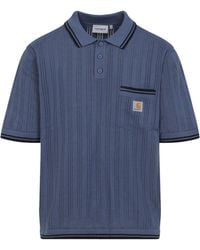 Carhartt - Ramsey Polo Velvet - Lyst