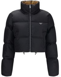 Prada - Black Goose Down Full - Lyst