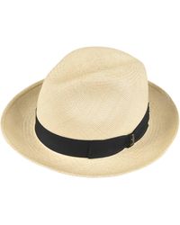 Borsalino - Woven Round Hat - Lyst