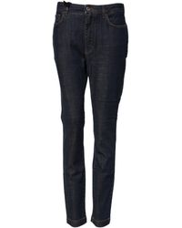 Dolce & Gabbana - Dark Wash Denim Jeans - Lyst