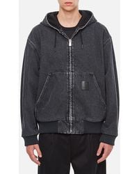 Givenchy - Denim Hoodie Lined - Lyst