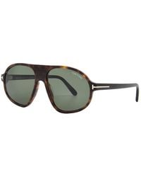 Tom Ford - Sunglasses Aviator Full Rim, Dark Havana Frame And Lens Ft117852N - Lyst