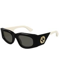 Gucci - Sunglasses Square Full Rim, Dark Havana With Frame And Lens Gg1664S002 - Lyst