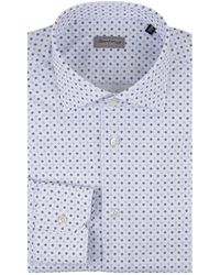 Sartorio Napoli - Shirt With Micro Floral Pattern - Lyst