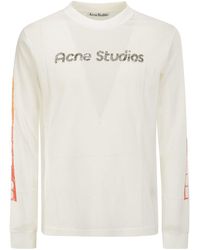 Acne Studios - White T-shirt - Lyst