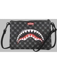 Sprayground - Sharks Paris Clutch Bag Polyvinyl Chloride - Lyst