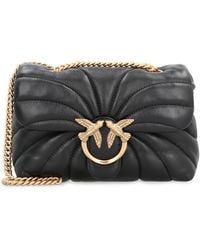 Pinko - Mini Crossbody Bag Love Puff Leather Sheep Shoulder - Lyst