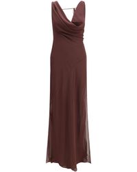 ANDAMANE - Long Dress Minerva Silk - Lyst