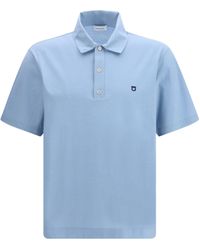 Ferragamo - Short-Sleeve Jersey Polo Cotton Shirts - Lyst