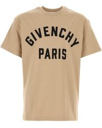 Givenchy - Givenchy Logo-Embroidered Cotton T-Shirt - Lyst