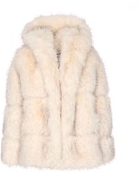 S.w.o.r.d 6.6.44 - Faux Fur Coat - Lyst
