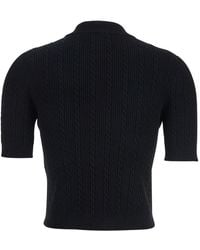 Balmain - Crewneck Cardigan - Lyst