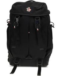 Moncler - Leather-Trimmed Backpack Polyamide - Lyst