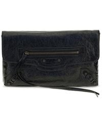 Balenciaga - Lamb Ovis Aries Clutch Bag - Lyst