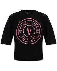 Versace - Cotton T-shirt, - Lyst