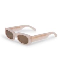 Palm Angels - Sunglasses Oval Full Rim, Frame And Dark Lens Peri104Noah1007 - Lyst