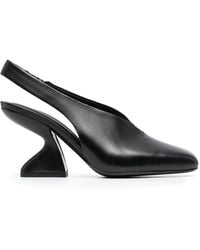 Ferragamo - Ferragamo F-Heel 100Mm Slingback Pumps - Lyst