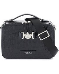 Versace - 'medusa biggie' Messengaer Bag - Lyst