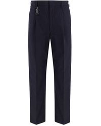 Prada - Cotton Casual Pants - Lyst