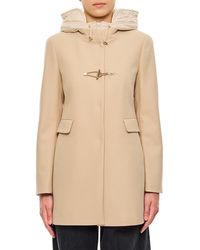 Fay - Long-Sleeved Hooded Coat - Lyst