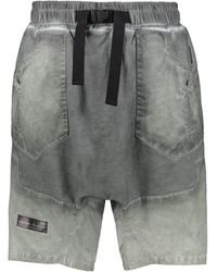 ISO.POETISM - Cotton Bermuda Shorts - Lyst