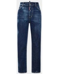 DSquared² - Dsquared2 Distressed Denim Jeans - Lyst