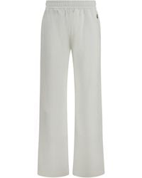 Moncler - Logo-Appliqué Pants Cotton; Polyamide - Lyst