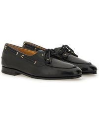 Bally - Moccasin Pathy Buffalo Loafers - Lyst