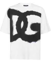 Dolce & Gabbana - T-shirt With Logo - Lyst