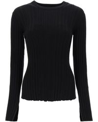 Loulou Studio - Evie Ribbed Crew-neck Sweater - Lyst