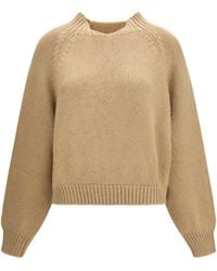 KHAITE - Cain Cashmere Sweater Kashmir/Capra Hircus - Lyst