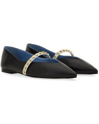 McQueen - Leather Ballerina Main: Lamb Shoe - Lyst