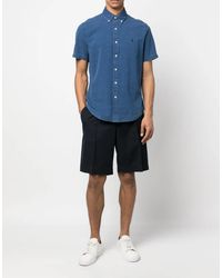 Polo Ralph Lauren - Seersucker Logo Short Sleeve Shirt Clothing Polo & T-Shirts - Lyst