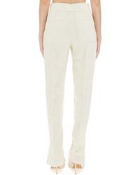 Jacquemus - Tibau Slim Fit Pants Linen Trousers - Lyst