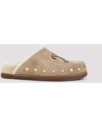 Celine - Triomphe Wedge 15Mm Mules - Lyst