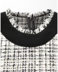 Dolce & Gabbana - Dolce & Gabbana Tweed Sheath A-Line Midi Dress - Lyst