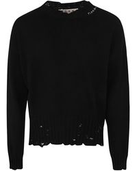 Marni - Crew Neck Long Sleeves Sweater Clothing - Lyst