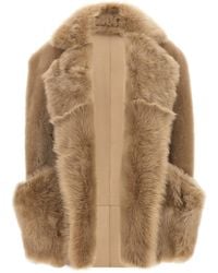 Blancha - Lamb Fur Sleeveless Jacket Clothing - Lyst