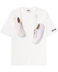 Moschino - T-Shirt With Print - Lyst