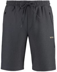 BOSS - Hecon Techno Fabric Bermuda-Shorts - Lyst